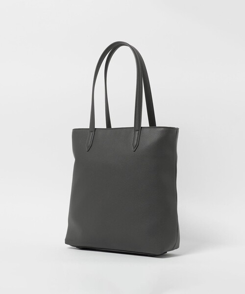 【WEB限定】GLR レザーライク ファンクショナル トートバッグ　ダークグレー green label relaxing トートバッグ 「WEB限定」GLR レザー