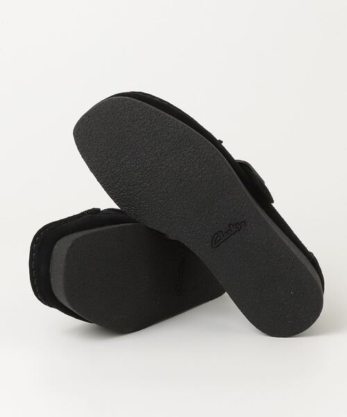 Clarks Wallabies 黒 モカシンシューズ クラークス Clarks Wallabee Hair On ワラビー ヘアーオン