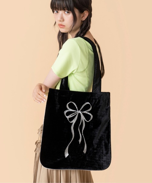 DOLCE&GABBANA デニム ロゴエンブロイダリー トートバッグ 2way org.jpg