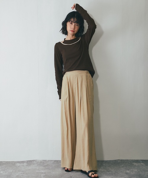 パンツ soi パンツ シアーイージーパンツ レディース : ZOZOTOWN Yahoo!店