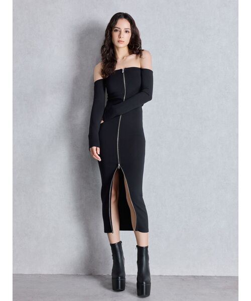 GYDA GGスライダーオフショルロングワンピース GYDA（ジェイダ） ワンピース GGスライダーオフショルロングワンピース