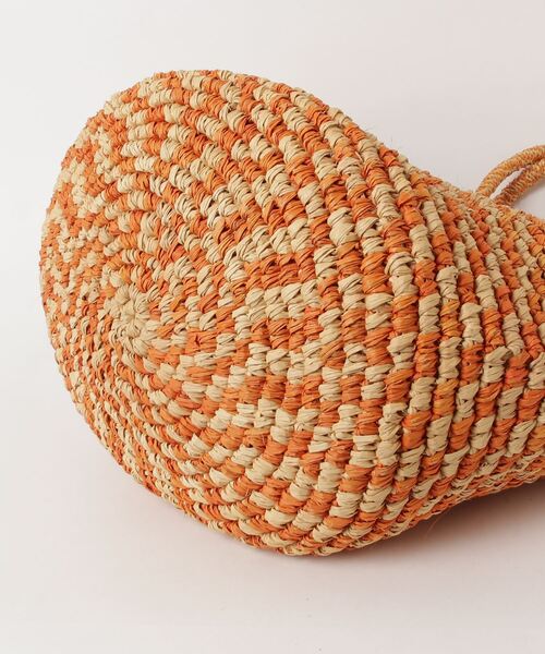 「SENSI STUDIO」 かごバッグ - オレンジ レディース_画像3