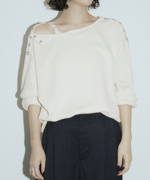 【JANE SMITH】ジェーンスミス カットソー FRAMeWORK tシャツ JANE SMITH/ジェーンスミス 別注ワッフルプル