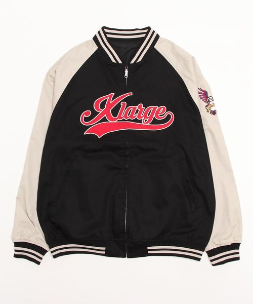 XLARGE（エクストラ ラージ） スタジャン X-LARGE ブラック メンズ