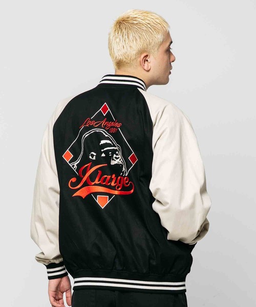 XLARGE（エクストラ ラージ） スタジャン X-LARGE ブラック メンズ