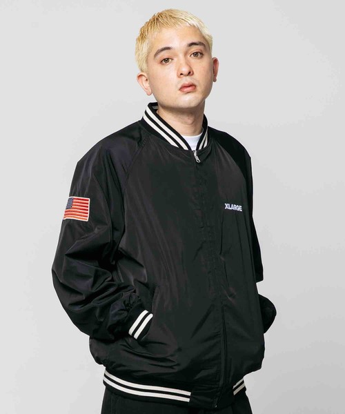 XLARGE（エクストラ ラージ） スタジャン X-LARGE ブラック メンズ