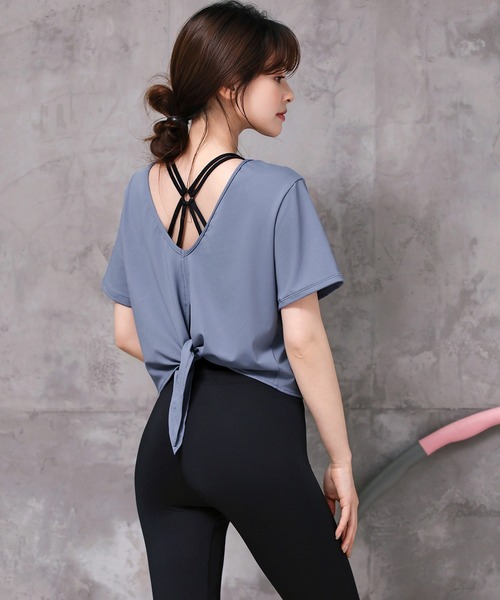 トップス　レギンス15点 HYS SHOP レギンス スパッツ レディース バイカラーヨガフィットネス