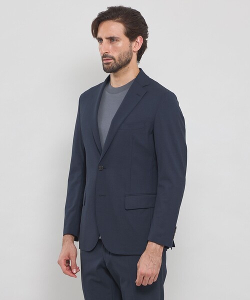 ジャケット テーラードジャケット 「BREASY JACKET」2WAYストレッチ千鳥セットアップジャケット メンズの画像