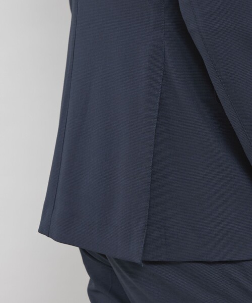 ジャケット テーラードジャケット 「BREASY JACKET」2WAYストレッチ千鳥セットアップジャケット メンズの画像