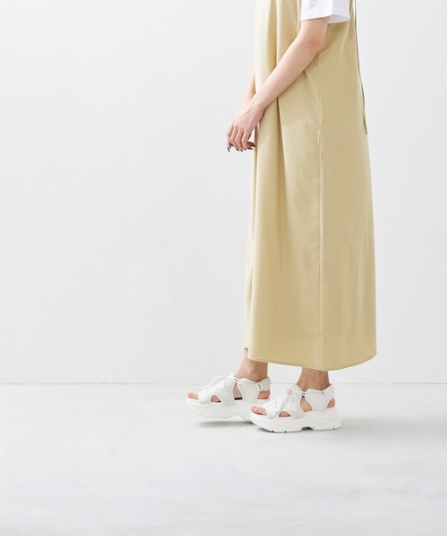 「menue」 フラットサンダル L ブラック レディース_画像4