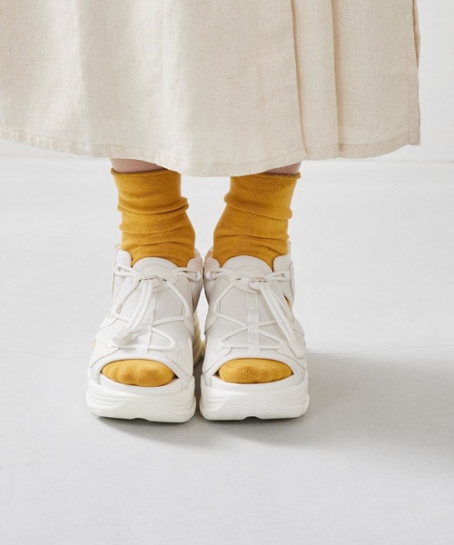 「menue」 フラットサンダル L ブラック レディース_画像6