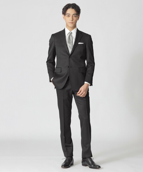 Paul Stuartスーツ PAUL STUART（ポールスチュアート） セットアップ ブラックツイル