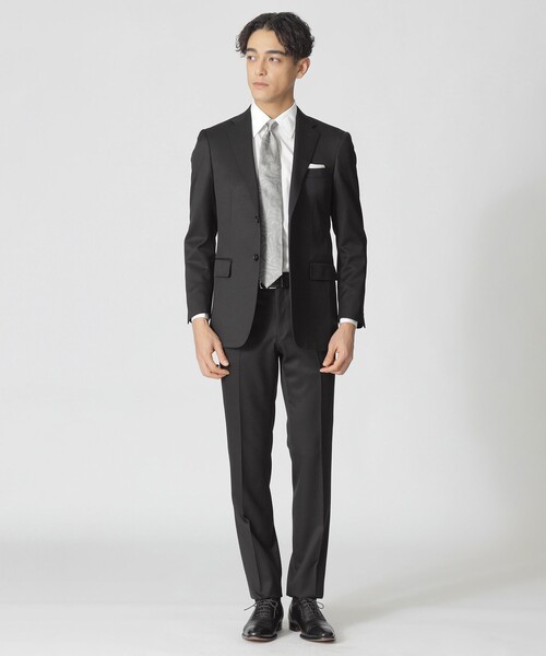 ポールスチュアート　セットアップ PAUL STUART（ポールスチュアート） セットアップ ブラックツイル