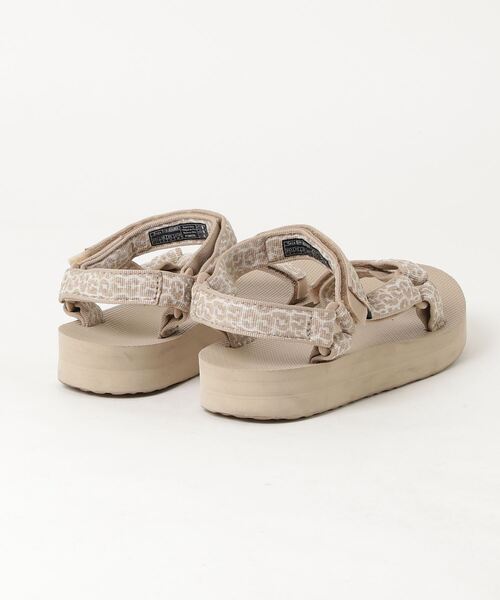 「Teva」 フラットサンダル 25.0cm ベージュ レディース_画像2