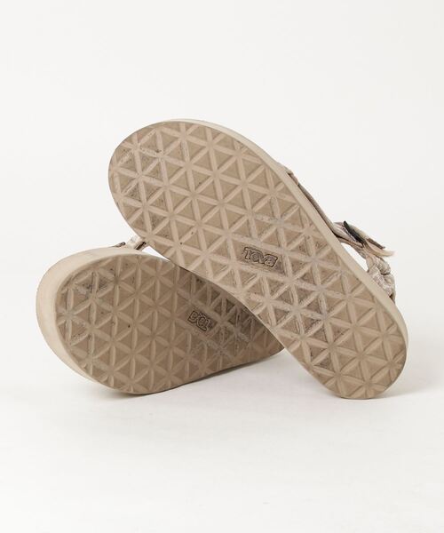 「Teva」 フラットサンダル 25.0cm ベージュ レディース_画像3