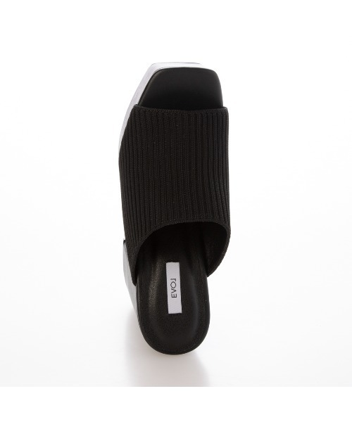 「EVOL」 ミュール M ブラック レディース_画像5