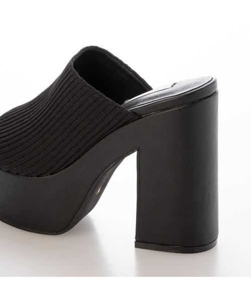 「EVOL」 ミュール M ブラック レディース_画像6