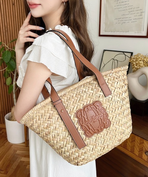 「moment+」 かごバッグ FREE ブラック レディース_画像6