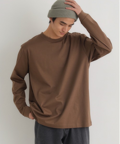 BACK NUMBER tシャツ 「BACK NUMBER」シルケット加工ロングスリーブT