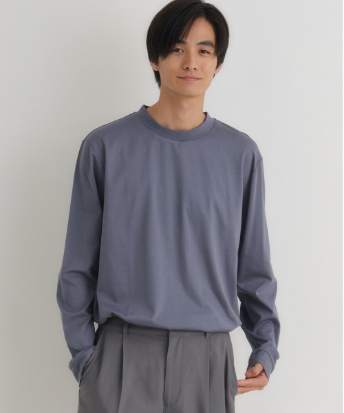 BACK NUMBER tシャツ 「BACK NUMBER」シルケット加工ロングスリーブT