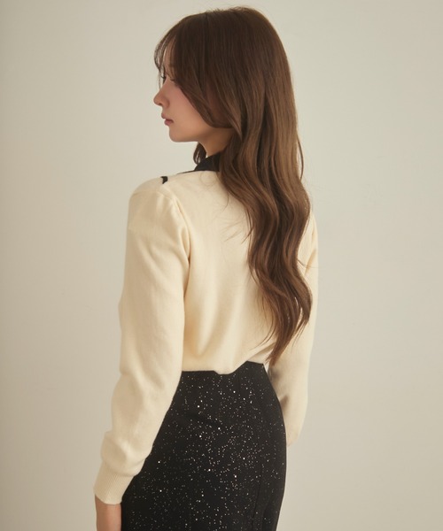 TITTY＆CO.（ティティーアンドコー） ニット セーター バイカラー襟