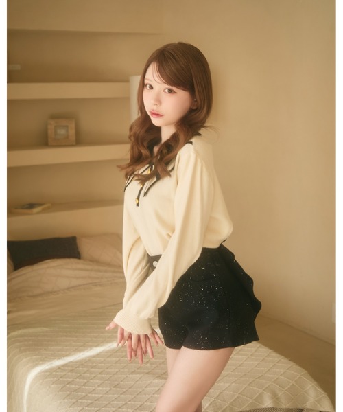 TITTY＆CO.（ティティーアンドコー） ニット セーター バイカラー襟