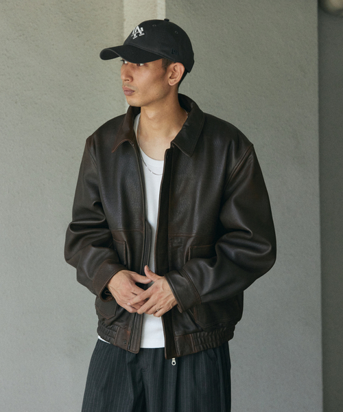 90's Vintage ラムレザー ダッドジャケット メンズL 中古・古着通販】JOURNAL STANDARD (ジャーナル スタンダード