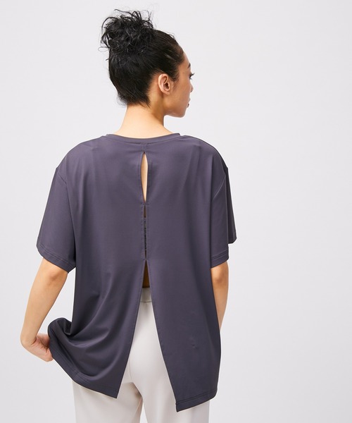 「NERGY」 半袖カットソー FREE キナリ レディース_画像7