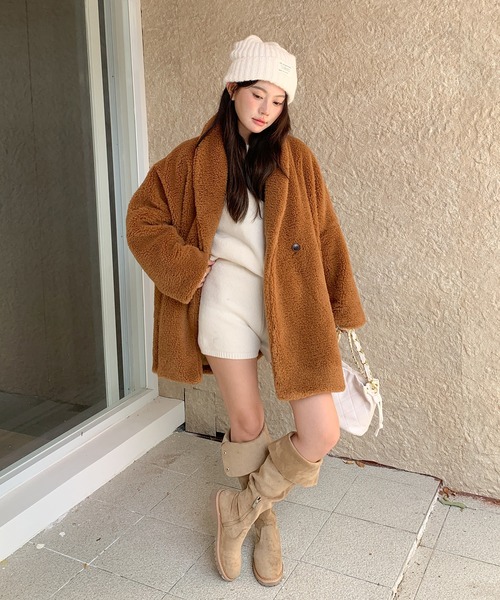 セットアップ ニットセットアップ（セーター＆ショートパンツ 2点