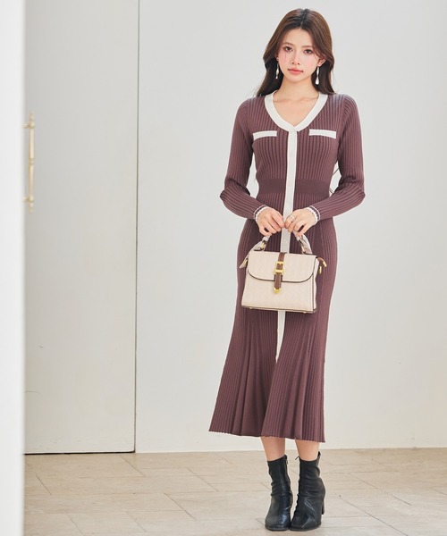 Chanel リブ編み ワンピース 38 Chanel リブ編み ワンピース 38 Chanel リブ編み ワンピース 38 Chanel