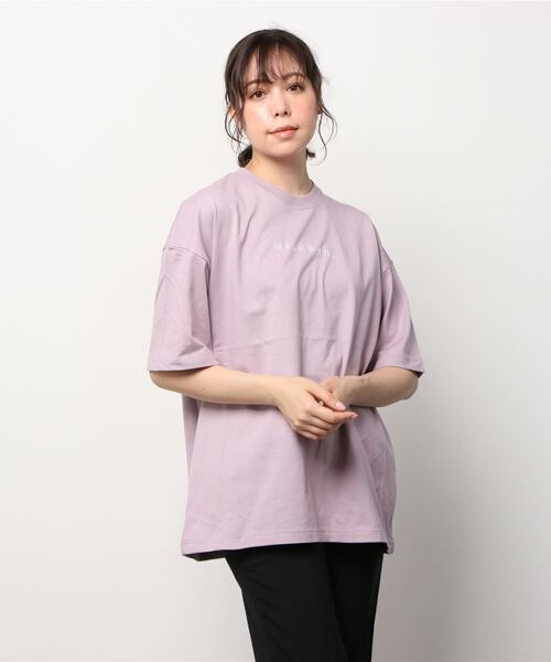 「MILKFED.」 半袖Tシャツ ONE SIZE ライトパープル レディース_画像2