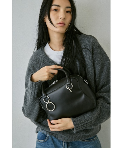 un/neu ボストンバッグ トラペーズリング2WAYボストン / くびれ