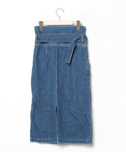 「CURRENTAGE」 デニムスカート 2 ネイビー レディース_画像2