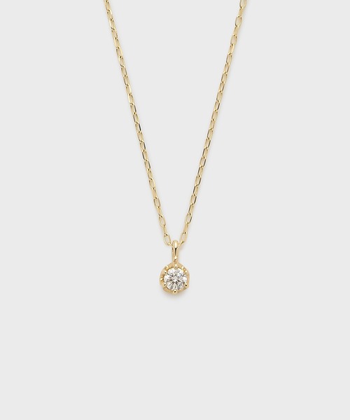 NOJESS（ノジェス） ネックレス K10ダイヤモンドネックレス（0.04ct