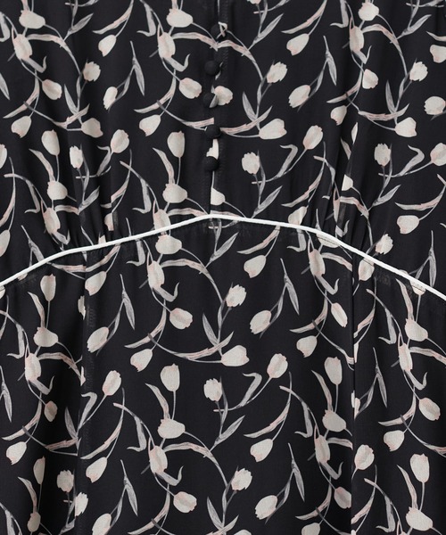 「natural couture」 半袖ワンピース FREE ブラック レディース_画像5