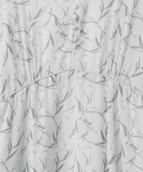 「natural couture」 半袖ワンピース FREE ブラック レディース_画像6