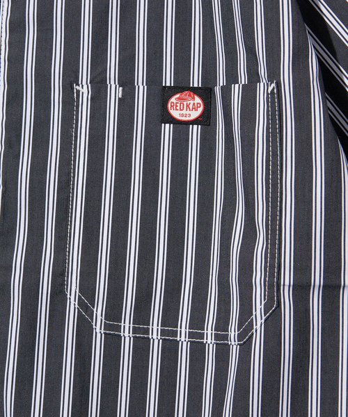 「RED KAP」 半袖シャツ LARGE ホワイト メンズ_画像4