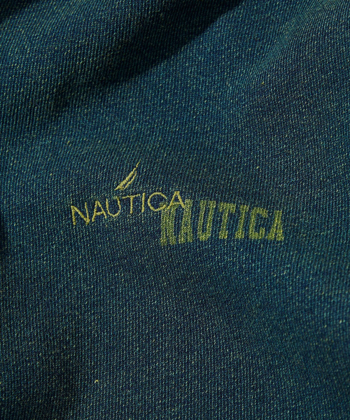 「NAUTICA」 スウェットカットソー LARGE ブルー メンズ_画像5