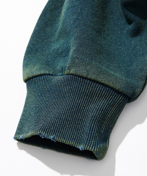 「NAUTICA」 スウェットカットソー LARGE ブルー メンズ_画像6