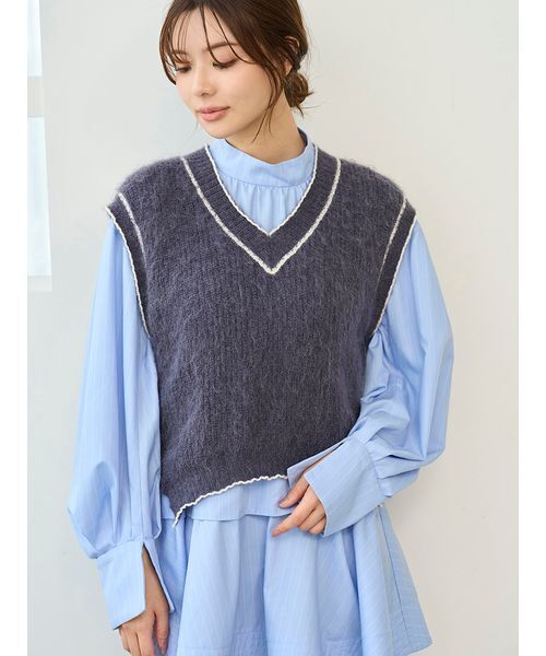 オーバーサイズニットベストのおすすめ人気商品一覧 通販 - Yahoo