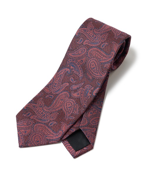 【NEW】メンズビギ（MEN’S BIGI）/【TIE YOUR TIE /タイユアタイ】配色ペイズリー柄ネクタイ MEN'S BIGI（メンズビギ） ネクタイ 「TIE YOUR TIE /タイユアタイ