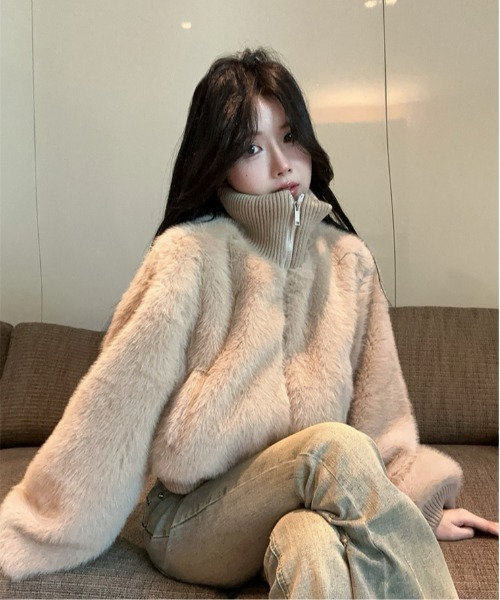 ブルゾン アウター フェイクファー レディース : ZOZOTOWN Yahoo!店