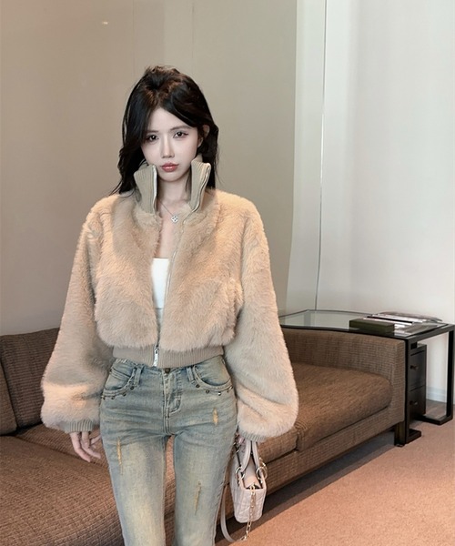 ブルゾン アウター フェイクファー レディース : ZOZOTOWN Yahoo!店