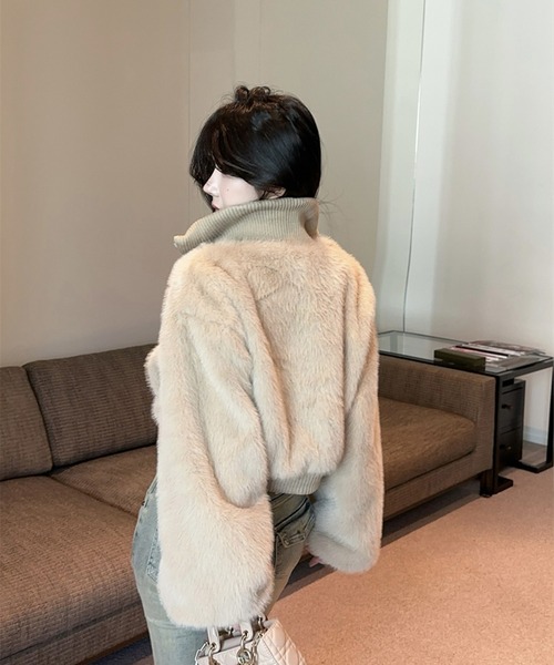 ブルゾン アウター フェイクファー レディース : ZOZOTOWN Yahoo!店