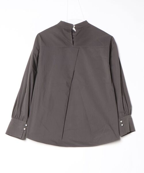 「KATHARINE ROSS」 長袖ブラウス M グレー レディース_画像2