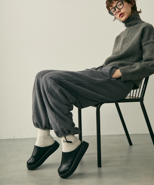 full/fill. パンツ fleece easy pants / フリースイージーパンツ