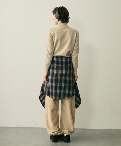 full/fill. ワイドパンツ パンツ fleece easy pants / フリース