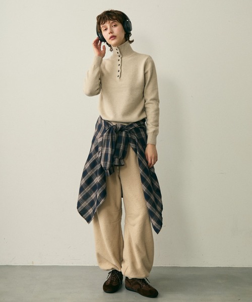 full/fill. パンツ fleece easy pants / フリースイージーパンツ