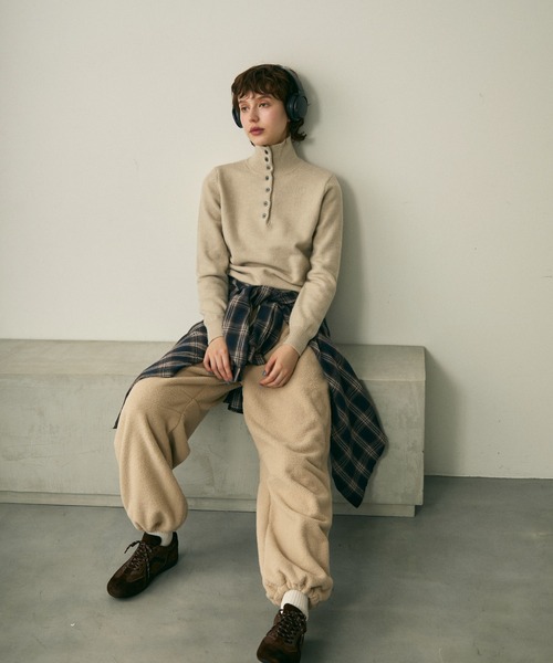 full/fill. パンツ fleece easy pants / フリースイージーパンツ