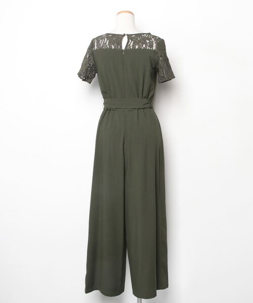 「Kana」 パンツドレス S カーキ レディース_画像2